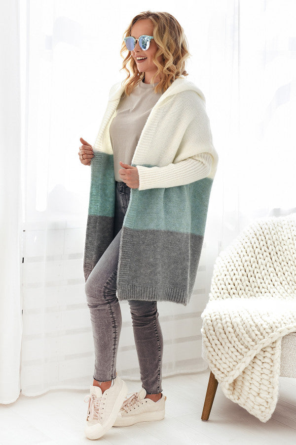 Trio - Ecru/Teal