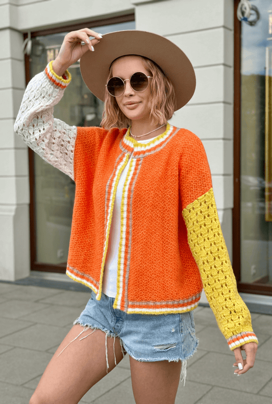 Alice - Orange/Ecru