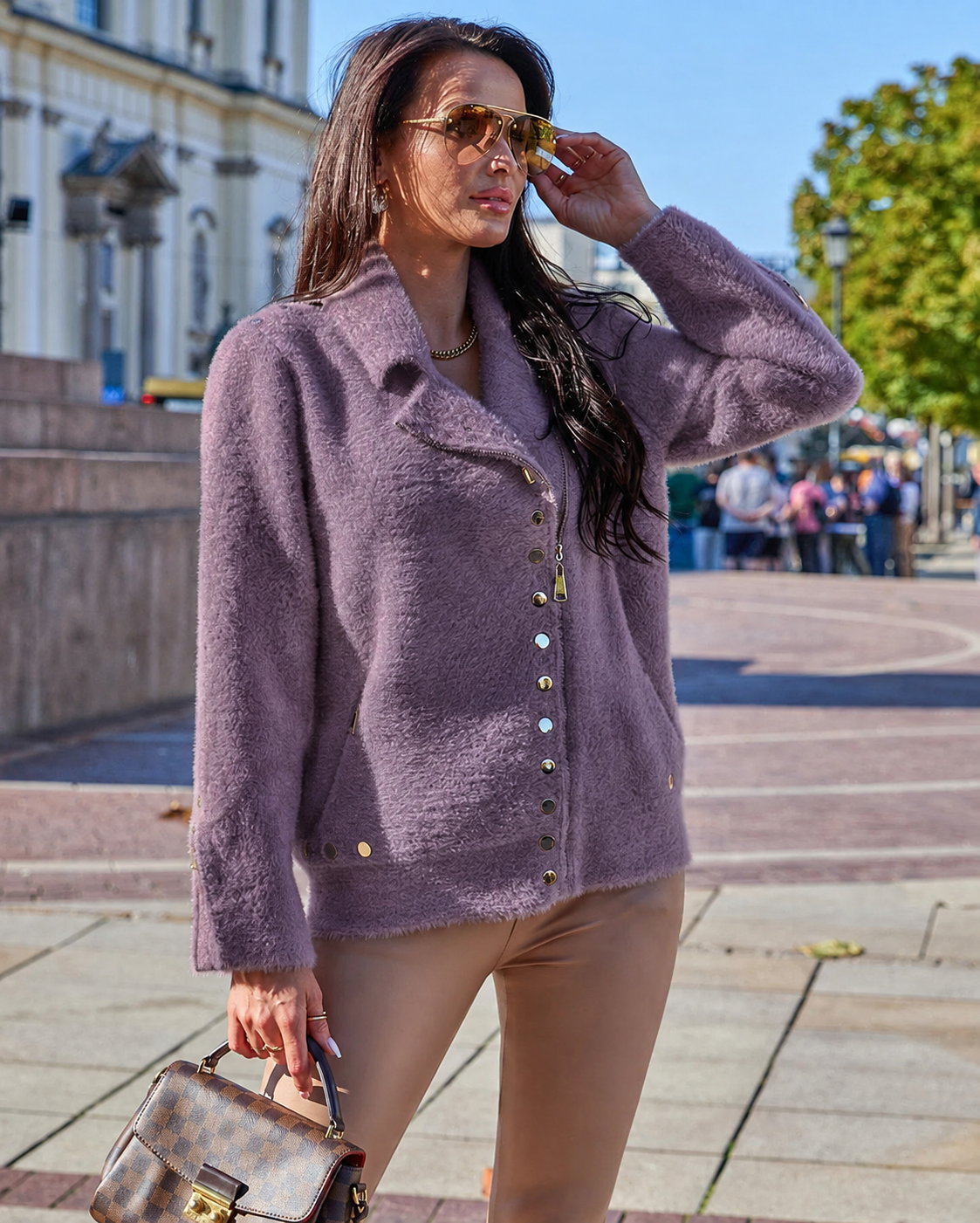 Alpaka Short - Plum