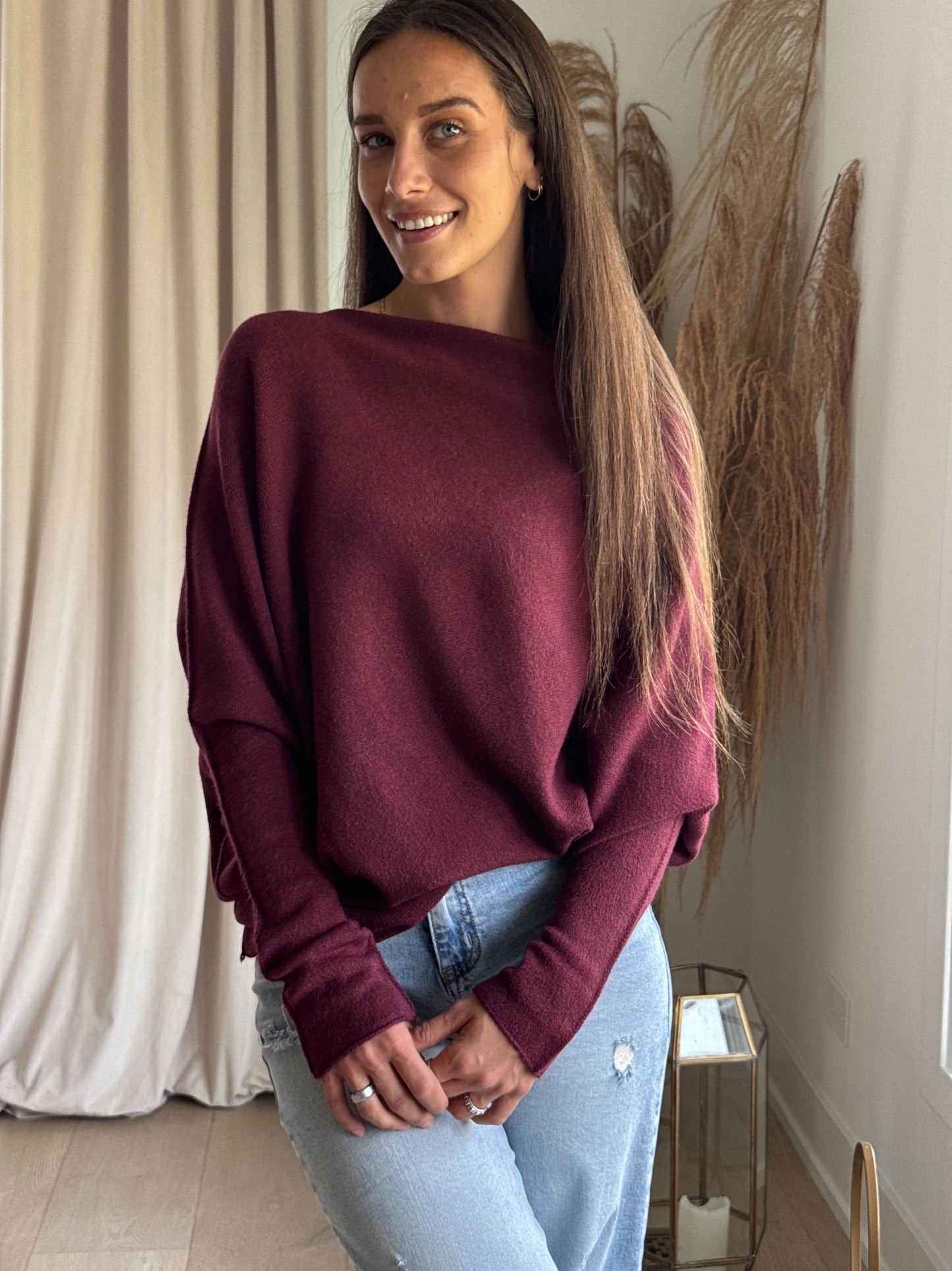 Stella - Burgundy