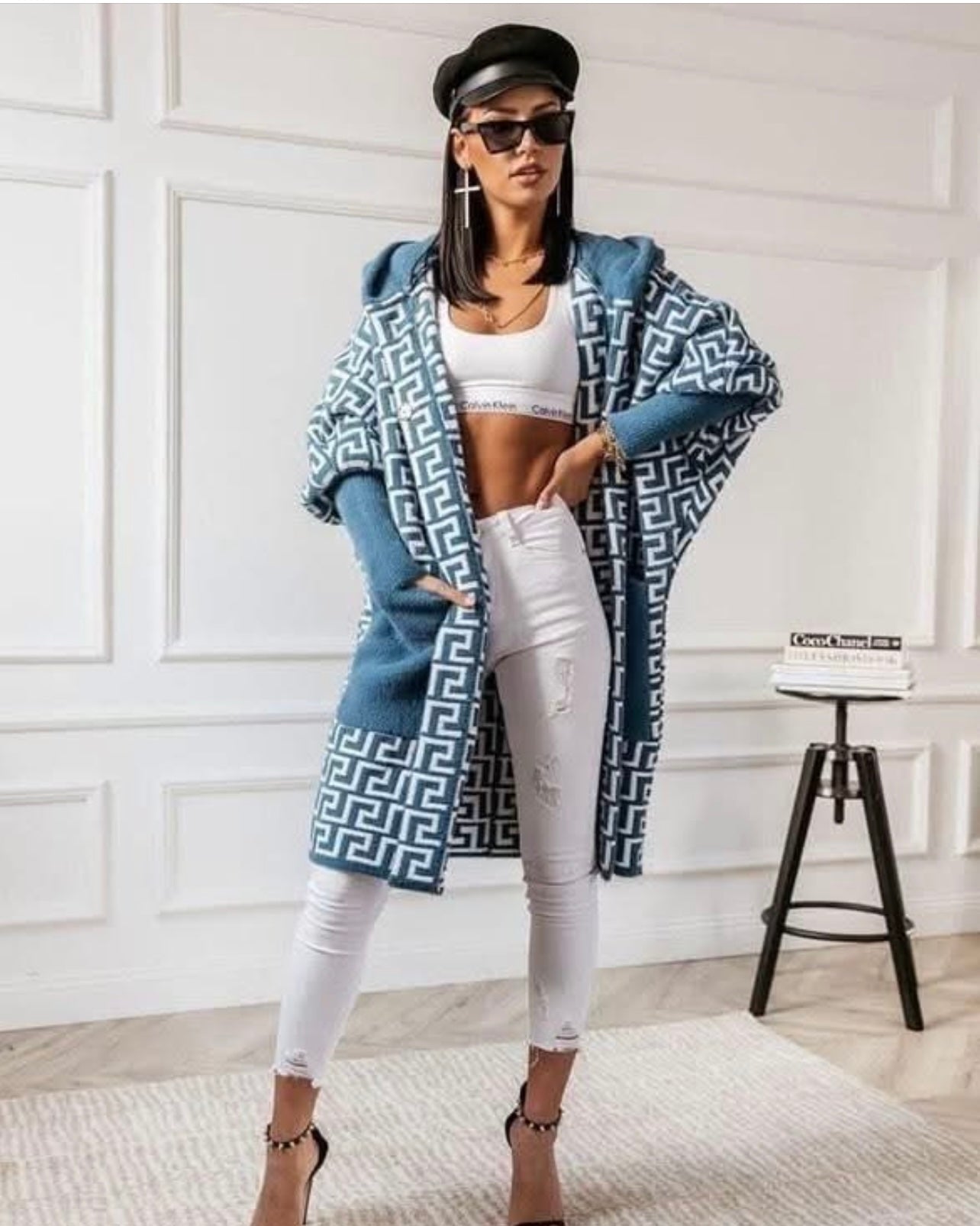 Fendi - Blue/White