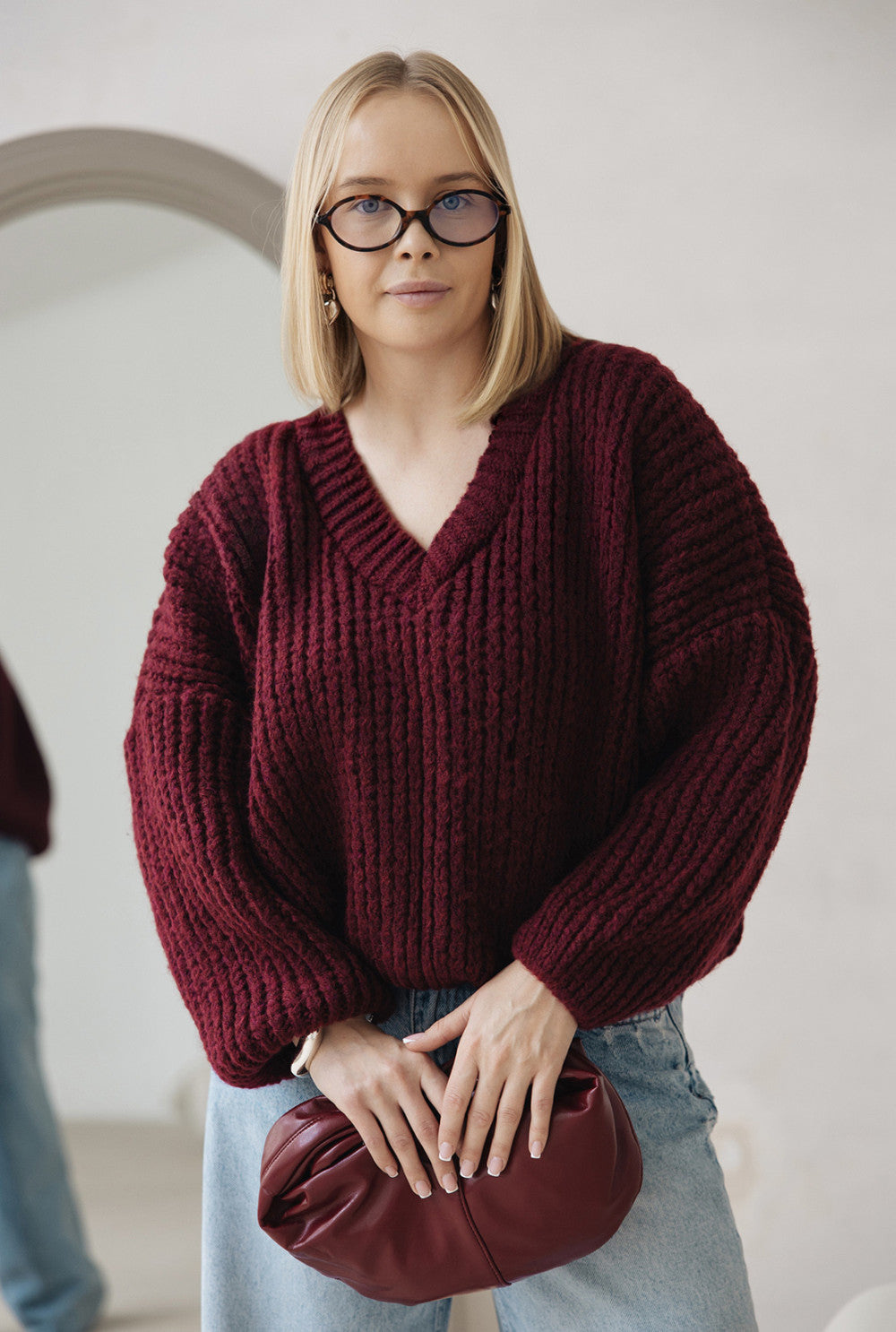 Isabella - Burgundy