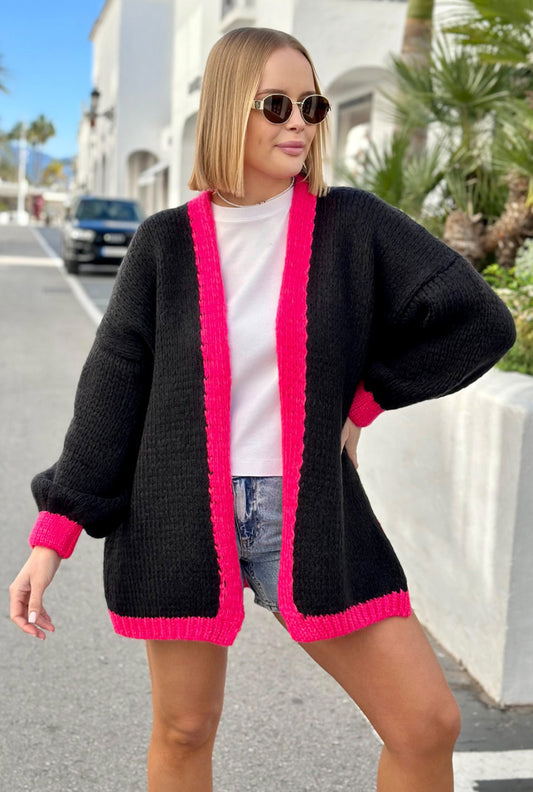 Angel -  Black/Fuchsia