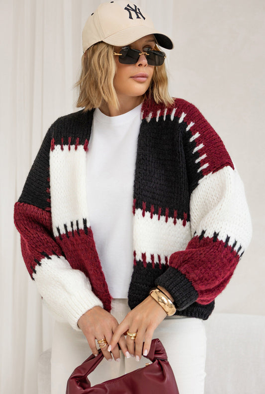 Aurora - Black/Burgundy